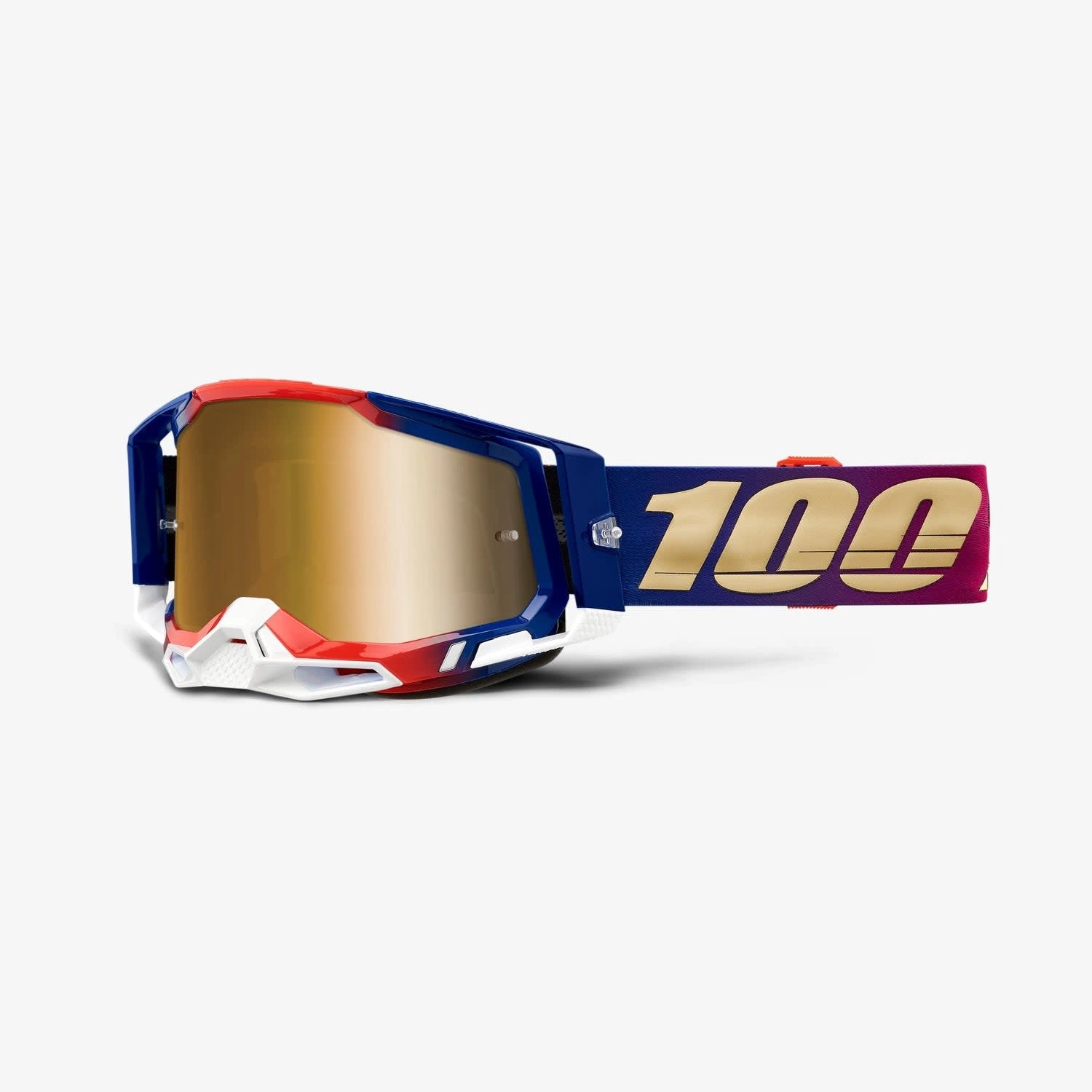 100PERCENT 100% Goggle Racecraft 2 United True Gold 1 100PERCENT 100% Goggle Racecraft 2 United True Gold