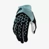 100PERCENT 100% Guantes Geomatic Cyan/Carbon