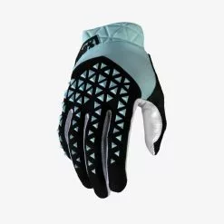 100PERCENT 100% Guantes Geomatic Cyan/Carbon