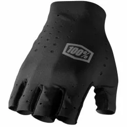 100PERCENT 100% Guantes Sling Short Finger Black
