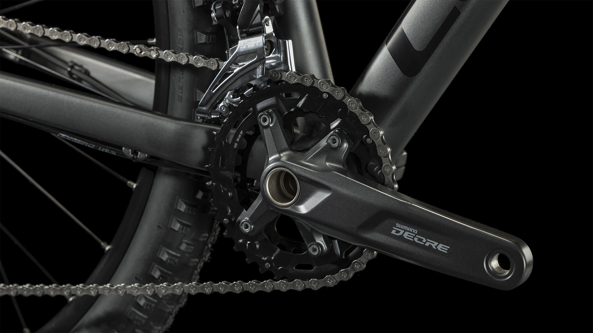 Bicicleta Cube Aim Ex 2x Grey 4 Bicicleta Cube Aim Ex 2x Grey - Imagen 4