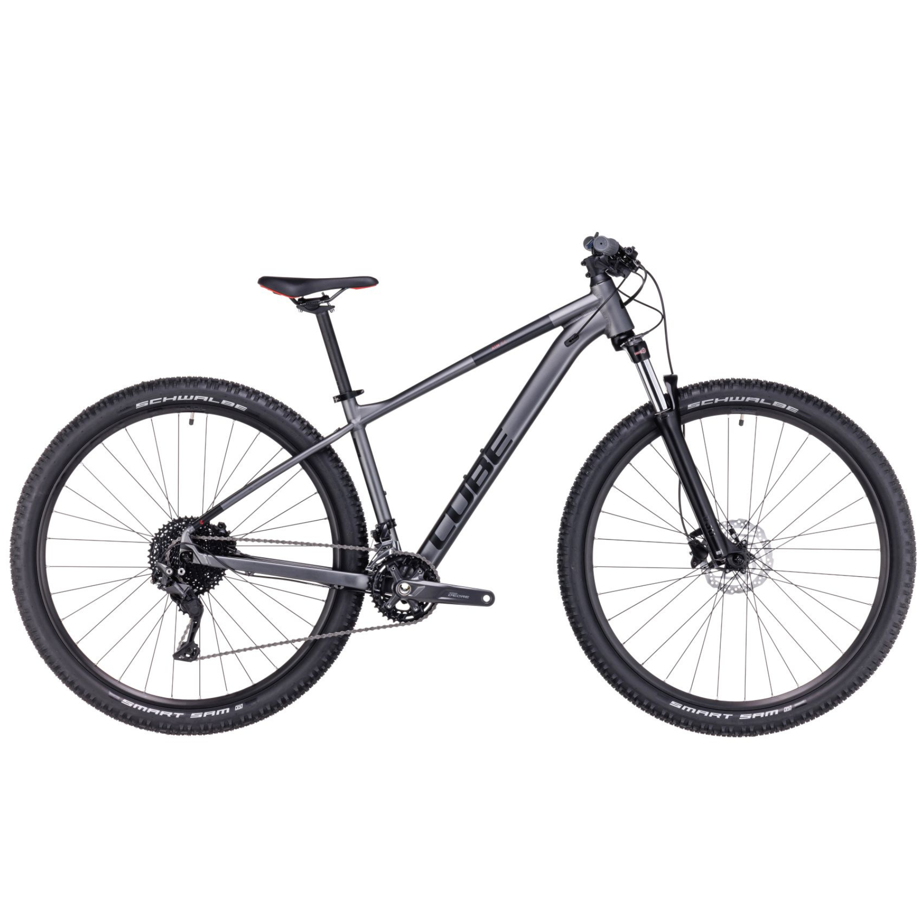Bicicleta Cube Aim Ex 2x Grey 1 Bicicleta Cube Aim Ex 2x Grey