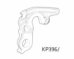 Cannondale Derailleur Hanger KP-396 -Bicicletas Ventas 2023 cannondale derailleur hanger kp 396 1