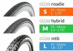 Clug Soporte De Pared XL 58-69mm (Mtb) -Bicicletas Ventas 2023 clug soporte de pared xl 58 69mm mtb 3