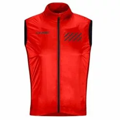 Cube Chaleco Rompevientos Teamline Wind Gillet Rojo