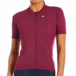 Giordana Jersey Fussion SS Sangria Mujer