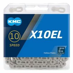 KMC Cadena X10EL 116L Plata