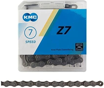 KMC Cadena Z7 7vel 116L Gris/Cafe 1 KMC Cadena Z7 7vel 116L Gris/Cafe