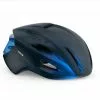 Met Casco Manta Mips Azul Metalico