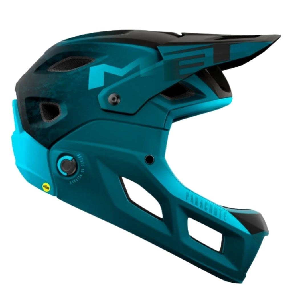Met Casco Parachute MCR Mips Azul Petrol 4 Met Casco Parachute MCR Mips Azul Petrol - Imagen 4