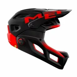 Met Casco Parachute MCR Mips Negro Rojo -Bicicletas Ventas 2023 met casco parachute mcr mips negro rojo 3