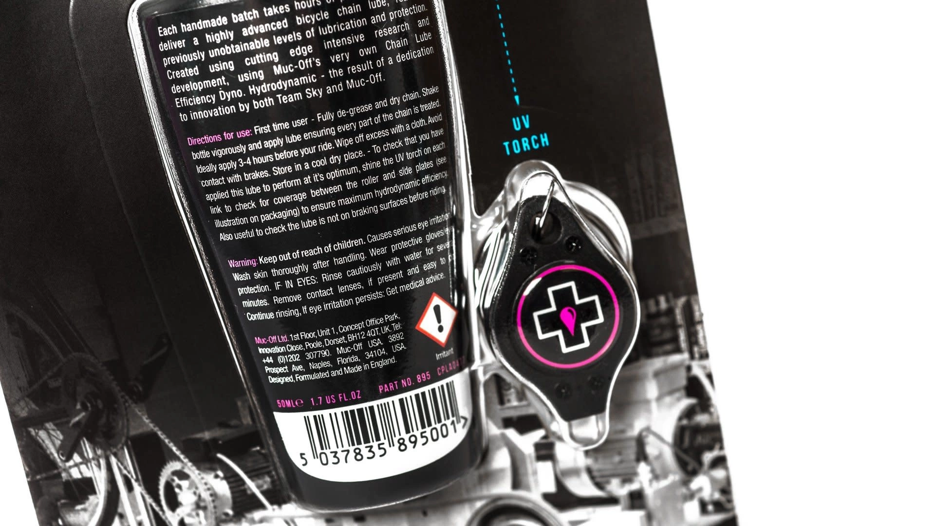 Muc-Off Lubricante Hidrodinamico 50Ml 3 Muc-Off Lubricante Hidrodinamico 50Ml - Imagen 3