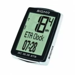 Sigma Ciclo Computadora BC16.16 STS Inalambrico C/Sensor De Cadencia