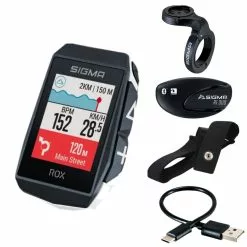 Sigma Ciclo Computadora Rox 11.1 Sensor Set Negro