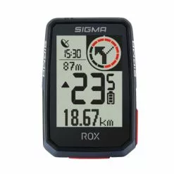 Sigma Ciclo Computadora Rox 2.0 Top Mount Set Negro