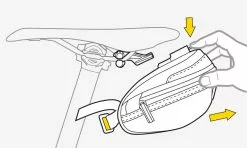 Topeak Bolsa Trasera Wedge Pack M -Bicicletas Ventas 2023 topeak bolsa trasera wedge pack m 2