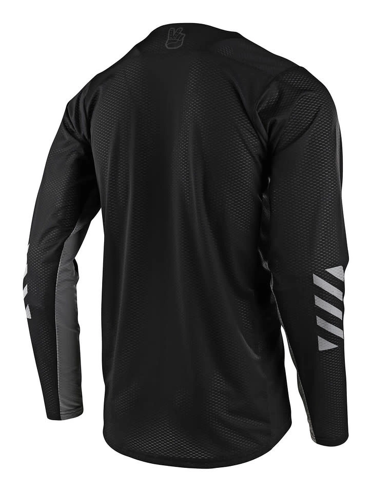 Troy Lee Designs Jersey Hombre Skyline Air LS Channel Black 2 Troy Lee Designs Jersey Hombre Skyline Air LS Channel Black - Imagen 2